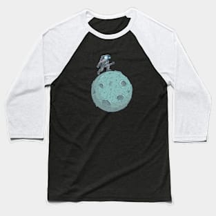 Moon Man Baseball T-Shirt